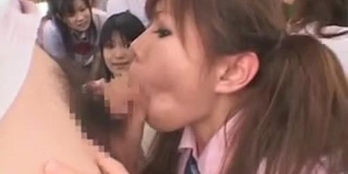 Schoolgirl Bus Fuck-A-Thon censored