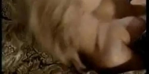 Geile Blondine mit grossen Titten wird in den Arsch gefickt