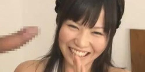 Nozomi Kashiwagi - Japanese schoolgirl butt cheeks