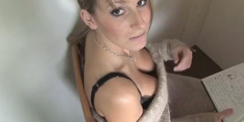 Downblouse Job Interview