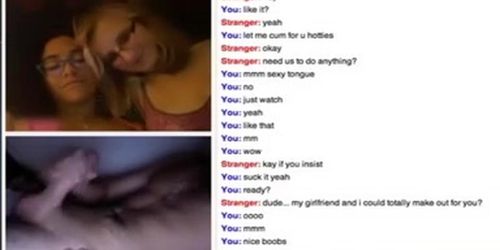 Omegle Series 45 two Girls Tnaflix com 