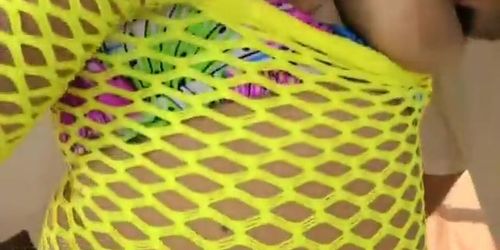 Celeste Jolie : Fishnet Catch of the Day