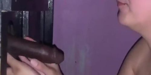 Bailey just the cum glory hole