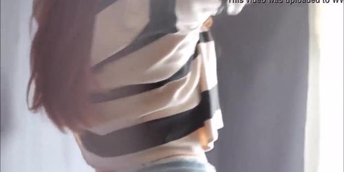 hot girl striptease