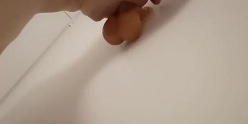 9" balls deep into my throat