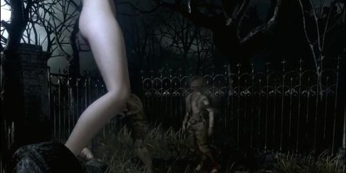 Gigant Jill sexy nude mod #2 (Jill Valentine)