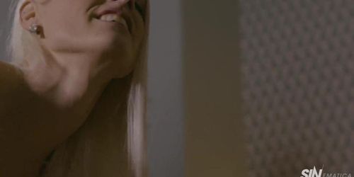 Busty Blonde Milf Blanche Locked And Sodomized By A Massive Black Cock (Blanche Bradburry)