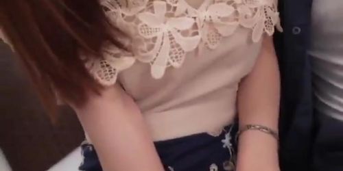 Unfaithful wife opens her crotch indecently Iori Nanase