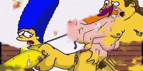 Simpsons anal hentai