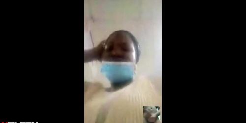 double cum for aunty in retail store