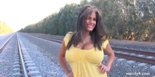 road rail trails boobs