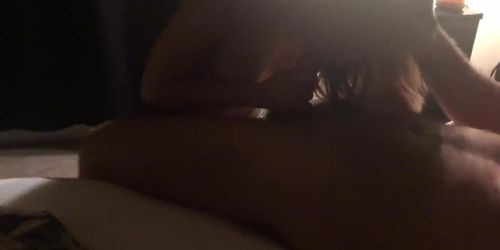 Asian hotwife BWC blowjob
