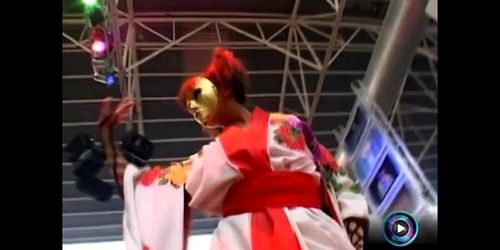 Katsumi is one hell of a girl looking out for sex (Hell Girl)