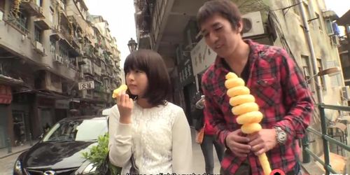 A date in Macau with Iku Sakuragi and her tour guide turned lover