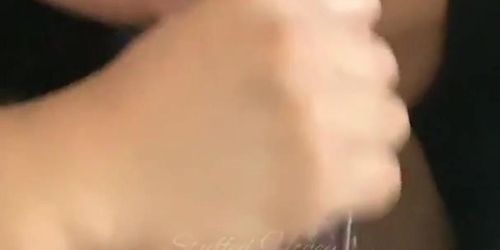 Sloppy deepthroat Asian interracial