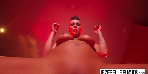 PUBA - THE PORNSTAR NETWORK - Gorgeous big tittied brunette loves masturbating (Jezebelle Bond)
