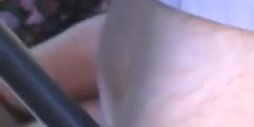 young chick panty flash at panera