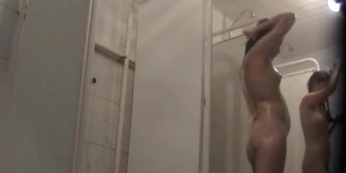 A blast of erotic captured by shower voyeur hunter