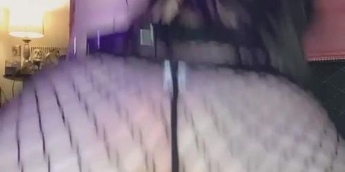 young chick jumps on dildo