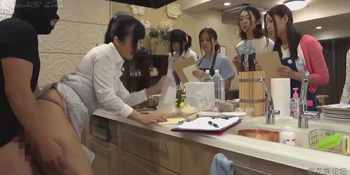 Japanese teacher coocking