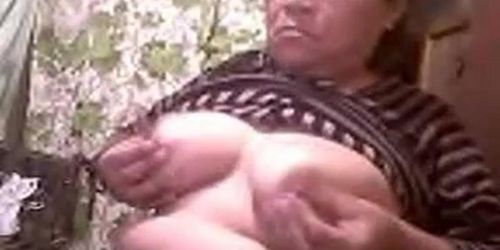 Asian granny Elizabeth 57 yr flashing 2