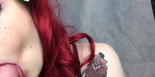 Poison_siren onlyfans instagram leak porn for tristan (Poison Ivy)