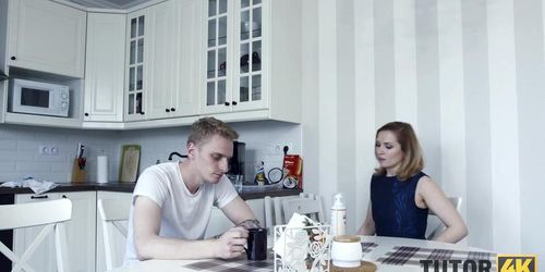 TUTOR4K. Today man makes dream about humping sexy mature woman come true