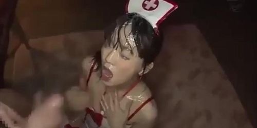 Unlimited cum to Asian girl