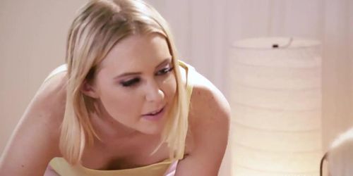 Shy Elsa Jean and her masseuse Chloe Couture