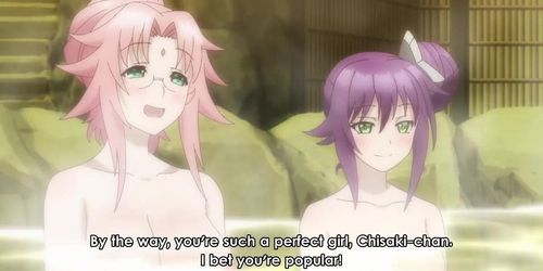 Anime: Yuuna and the Haunted Hot Springs S1 & OVA FanService Compilation Eng Sub