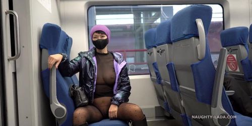 Naughty Lada Train Porn - Lada in train with no skirt - Tnaflix.com