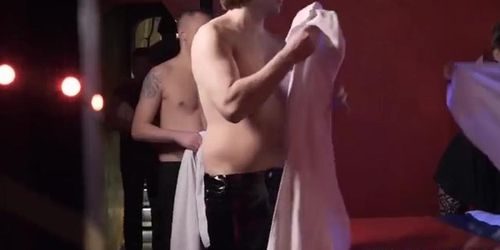German matures enjoy group sex in the dungeon