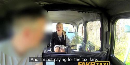 FakeTaxi Posh blonde has sex to get her pissing video deleted