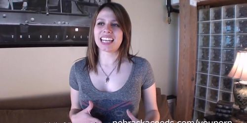 Hot Mexican Girl Gets Naked For Her First Time Video In Des Moines Iowa