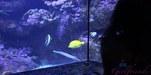 ATK Girlfriends - Holly is very fun at the Maui Ocean Center (Holly Hendrix)