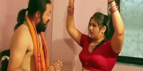 ashram guru fucks innocent Indian housewife