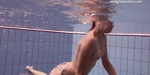 Iva Brizgina hot underwater tight ass girl