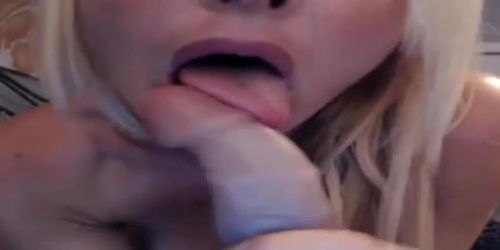 Gorgeous Busty Blonde Creamy White Pussy Orgasm