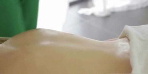 Sexy teen fucked by her masseur