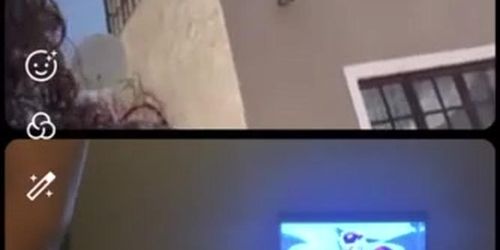 Flash Cyber Milf Reaction