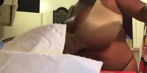 Maserati XXX - Cooking in my Bra Panties (on Periscope)