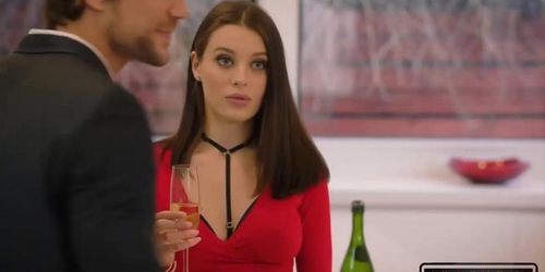 Lana Rhoades FIRST DOUBLE PENETRATION