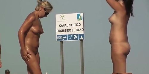 Jackass Nude Beach Shower Milfs Spy Episode 3