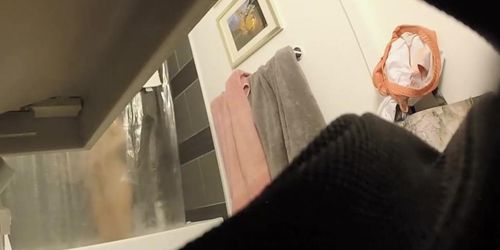 Hot tight pussy caught on hidden cam