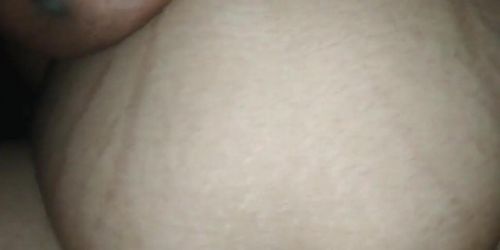 Hairy desi wife with big tits pussy and ass fucked