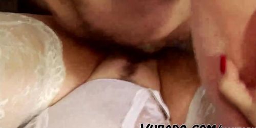 SHE GETS FUCKED IN BOTH HOLES TOGETHER