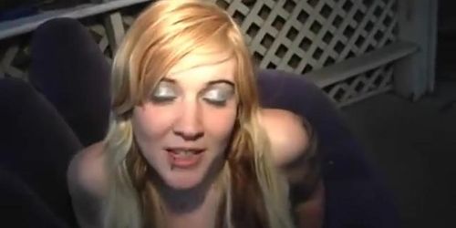 Punk Teen Girl Gets Fucked and Blasted With Cum