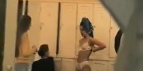 Voyeur Girls Changing In Locker Room