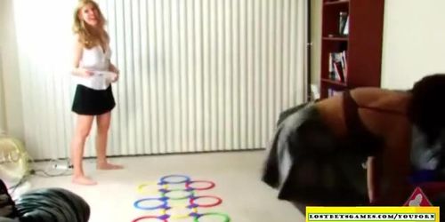 2 amateurs paid for funny sex games