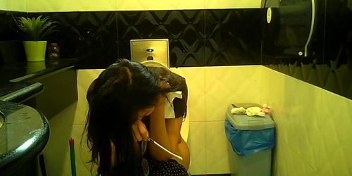 Hidden Cam Asian Toilet